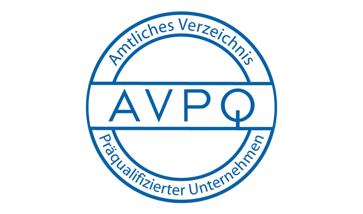 Amtliches Verzeichnis Präqualifizierter Unternehmen Logo